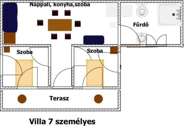 Smeraldo Villa Сиофок Екстериор снимка